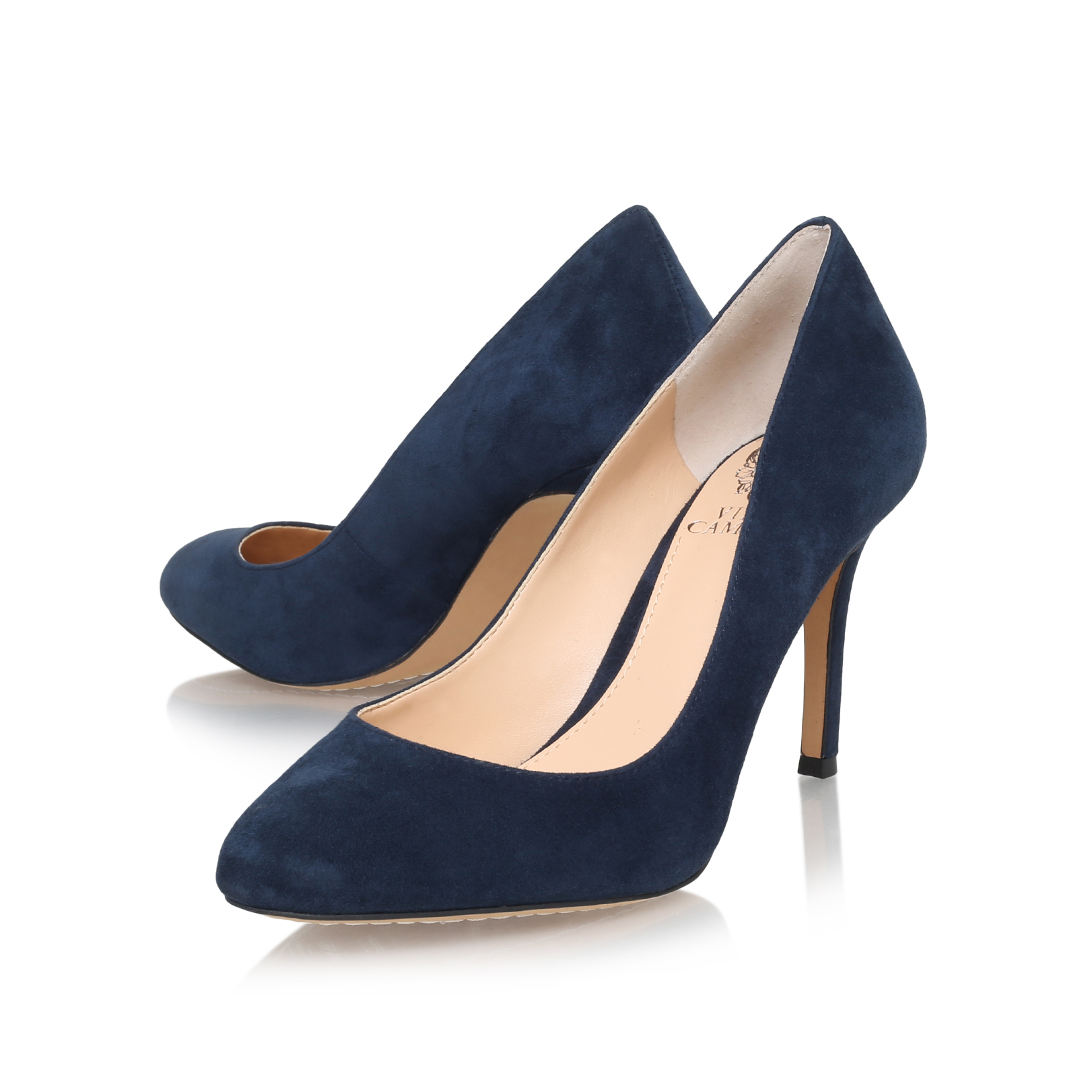 navy blue court shoes