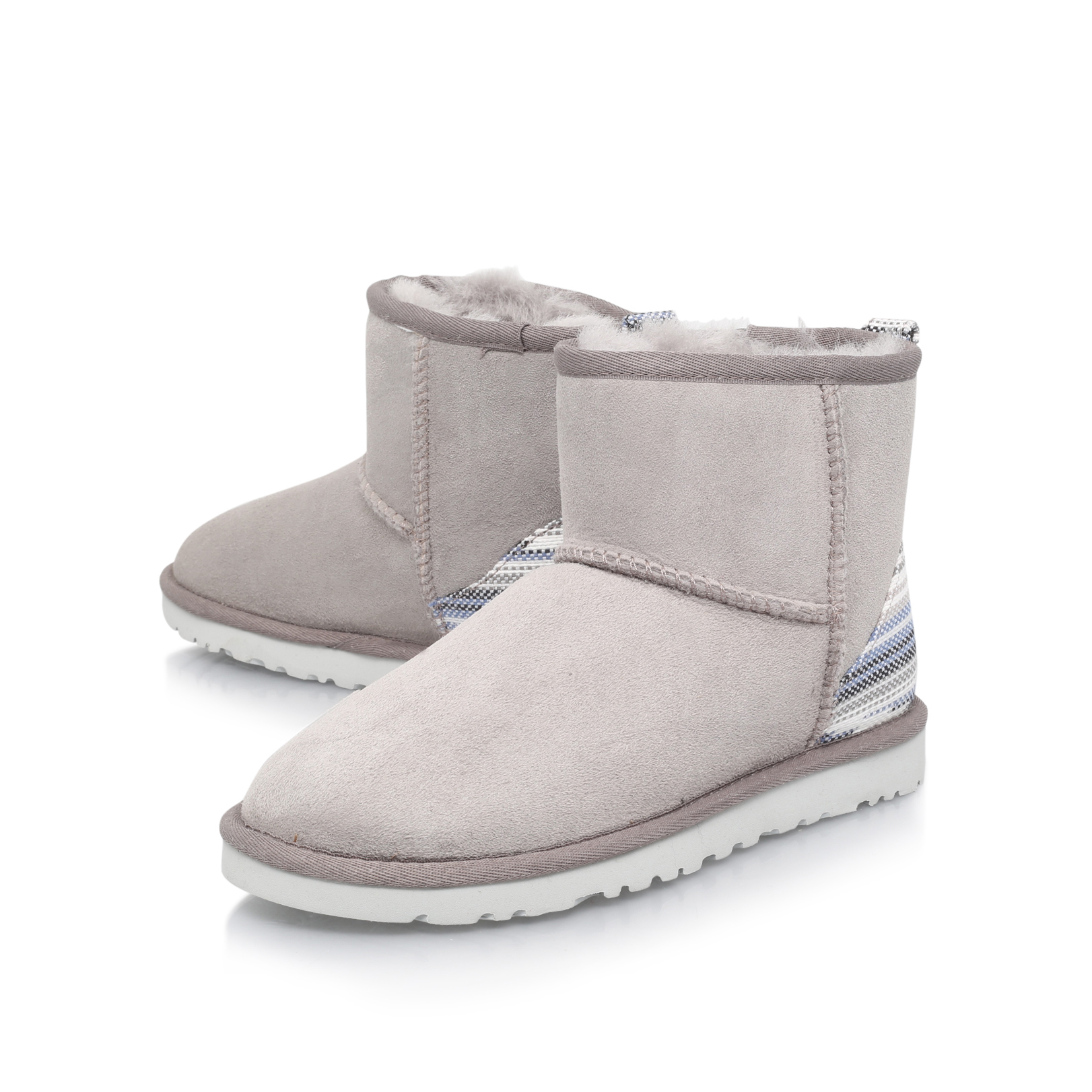 ugg classic mini ankle boots grey ugg classic mini ankle boots grey