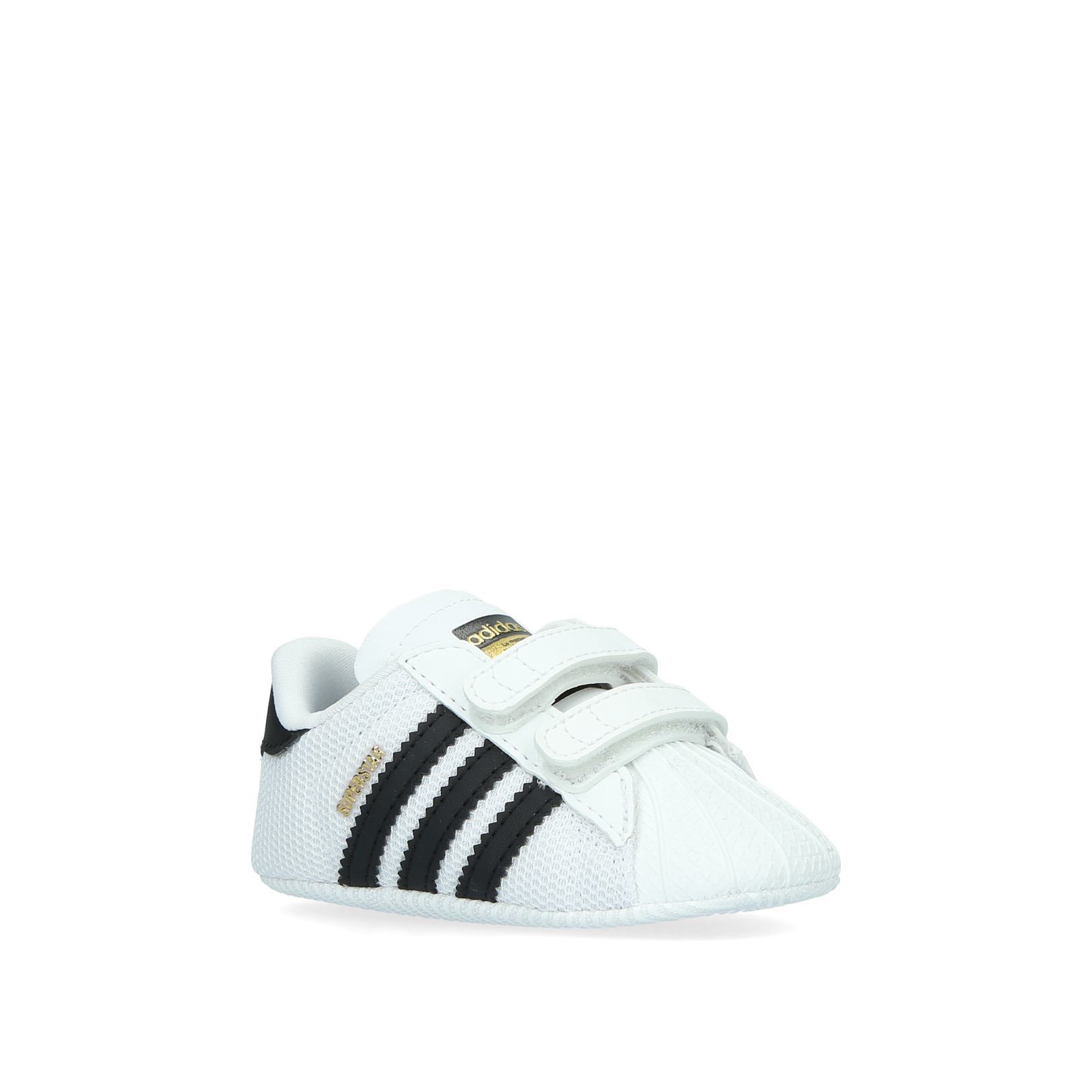 white adidas crib shoes