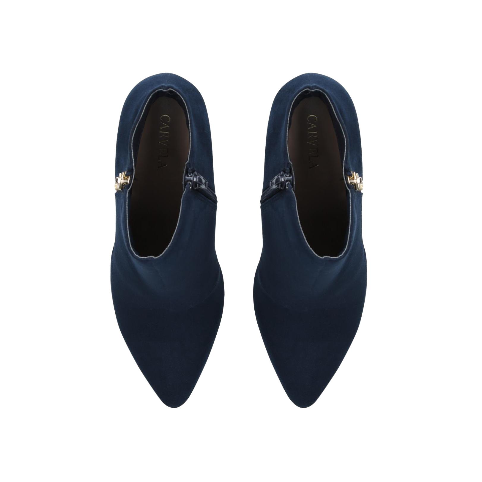 carvela navy ankle boots