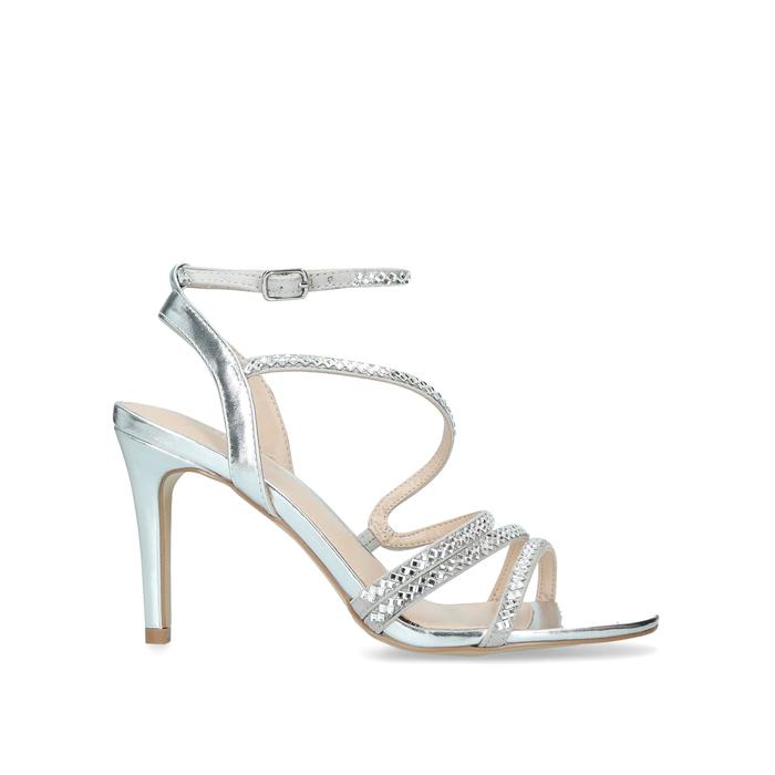 carvela silver shoes
