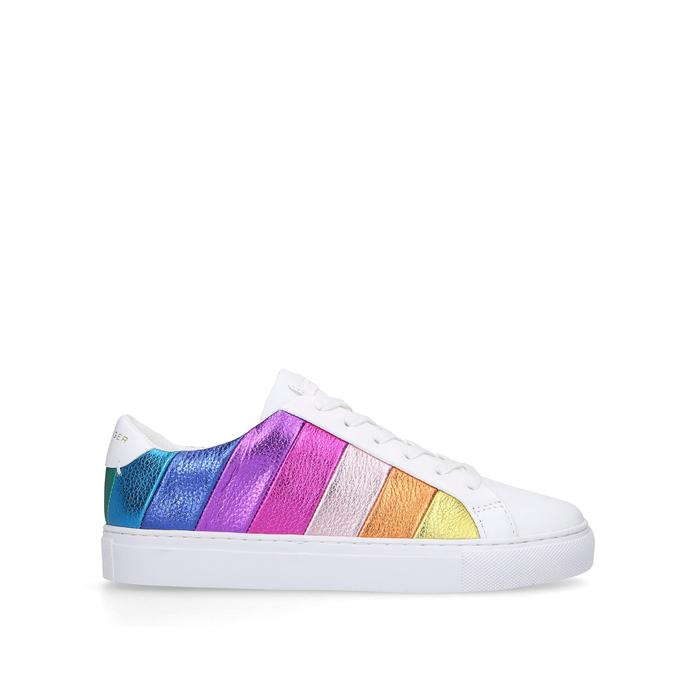 rainbow stripe trainers