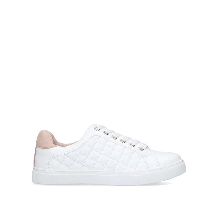 carvela justified trainers white