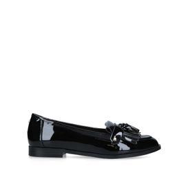 magpie black flat loafers from CARVELA