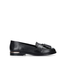 mercury black leather tassel loafers from CARVELA