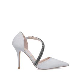 ascot grey embellished stiletto heel court shoes from CARVELA