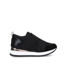 just black slip on chunky trainers from CARVELA