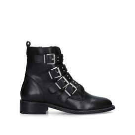 strap black buckled biker boot  from CARVELA