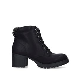 joss black chunky heel hiker boots from MISS KG