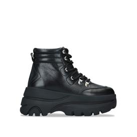 husky black chunky high top trainers from STEVE MADDEN