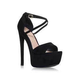 nanette black high heel platform sandals from KG KURT GEIGER