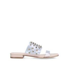 kruel nude perspex studded sandals from CARVELA
