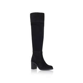 tring black mid heel over the knee boots from KG KURT GEIGER
