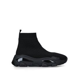 lettie knit sock drench black knitted chunky sock sneakers from KURT GEIGER LONDON