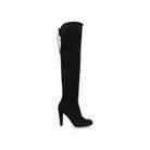 Black High Heel Over The Knee Boots 