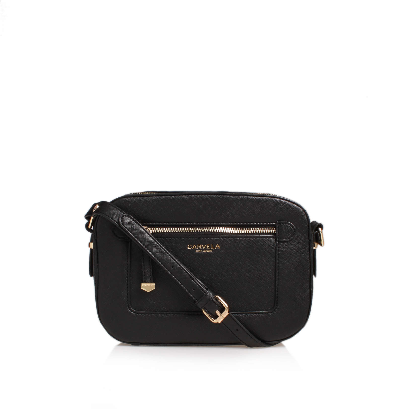 Mia X Body Bag Black Cross Body Bag By Carvela | Kurt Geiger