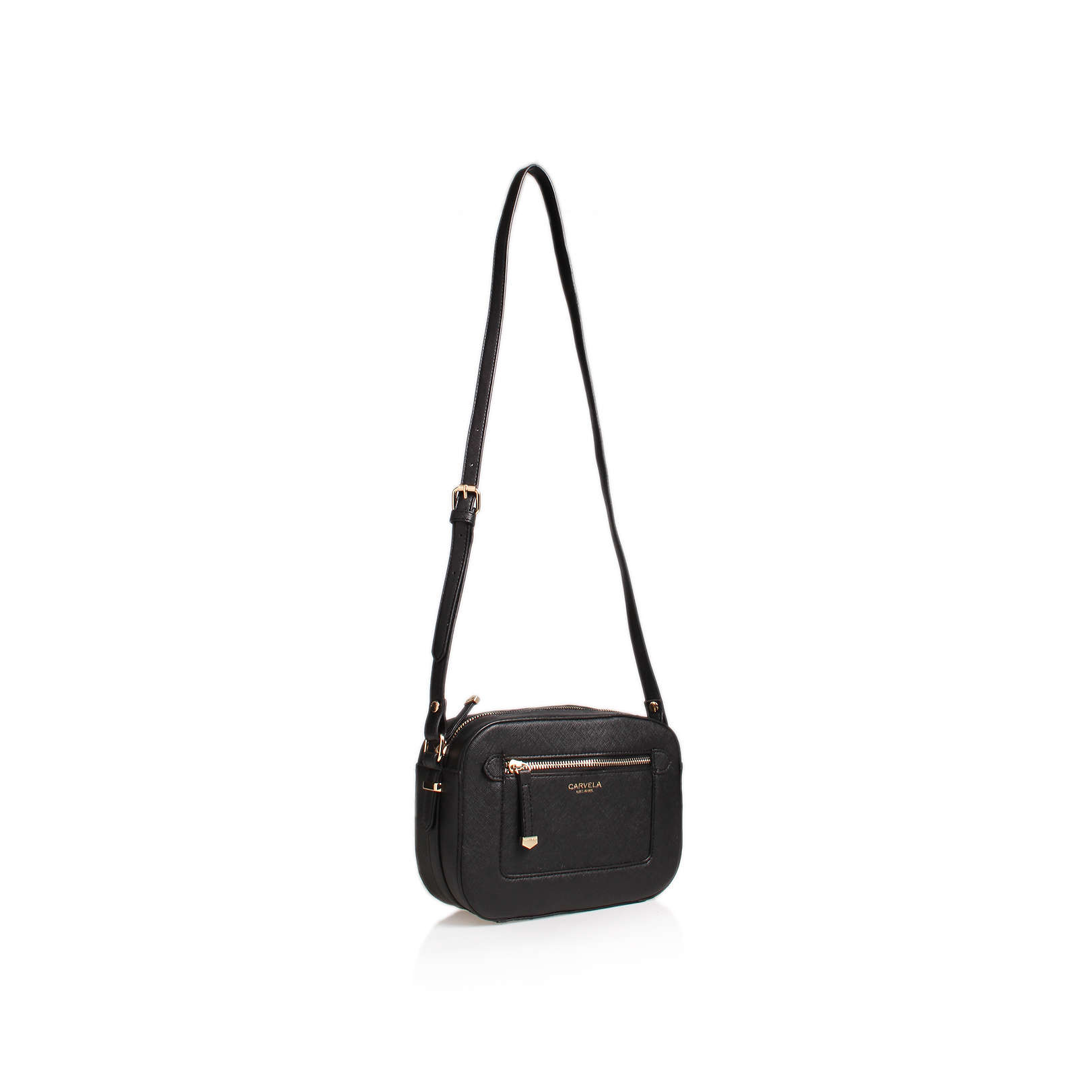 Mia X Body Bag Black Cross Body Bag By Carvela | Kurt Geiger