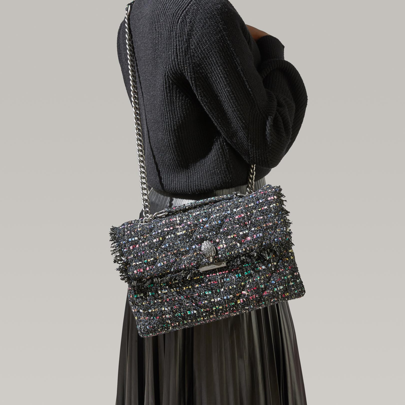 kurt geiger kensington tweed bolsa