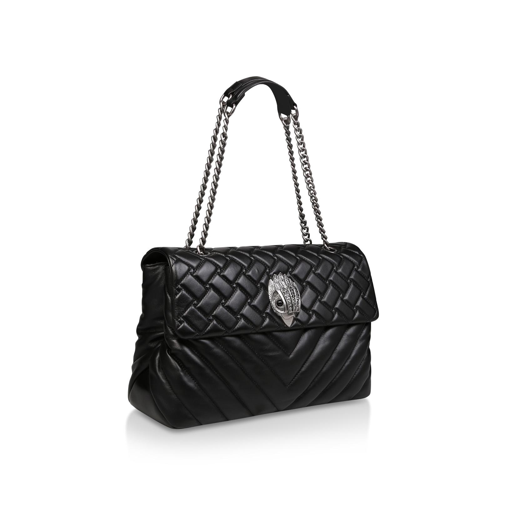 Lthr Xxl Kensington Bag Black Quilted Leather Bag By Kurt Geiger London ...