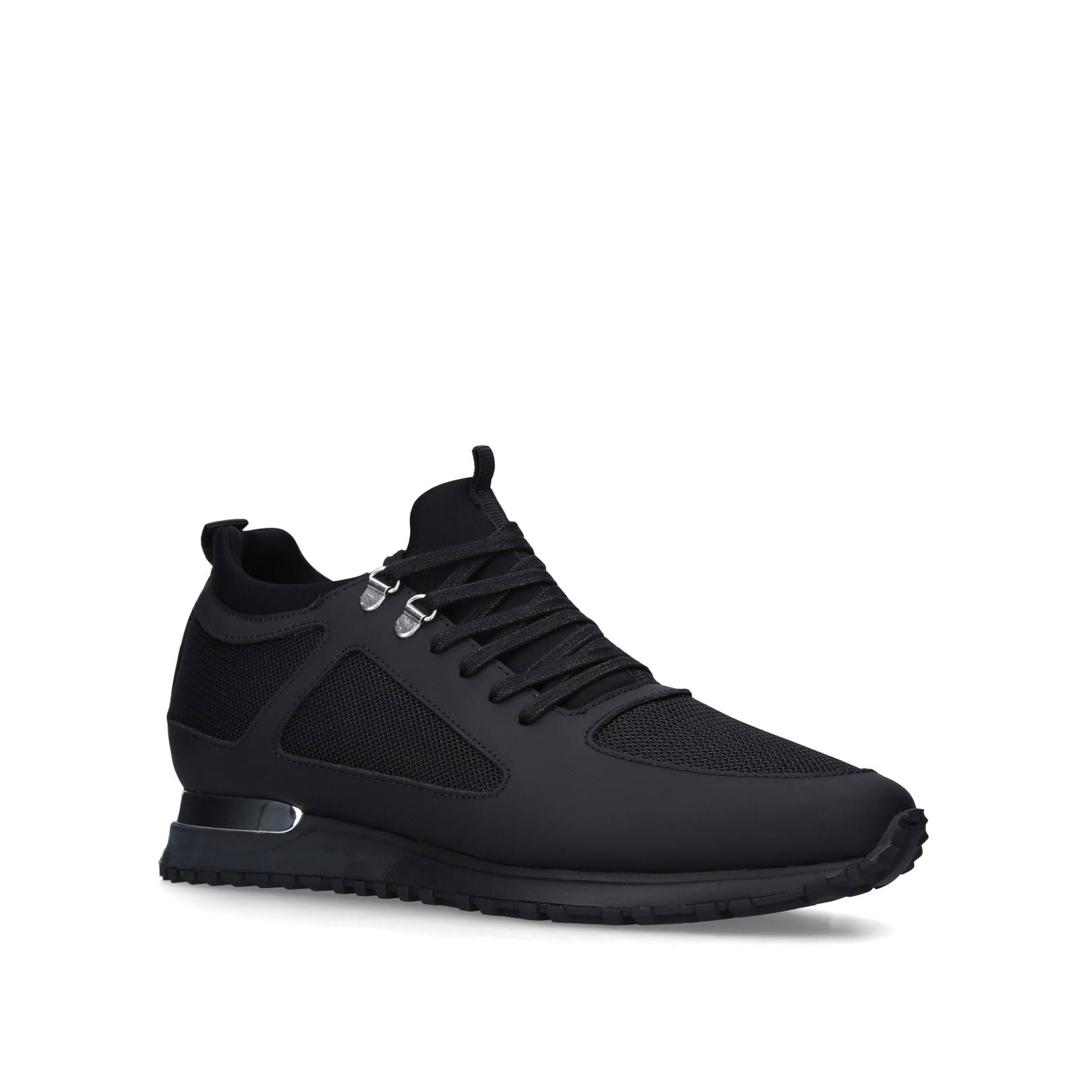 mallet diver leather and mesh trainers