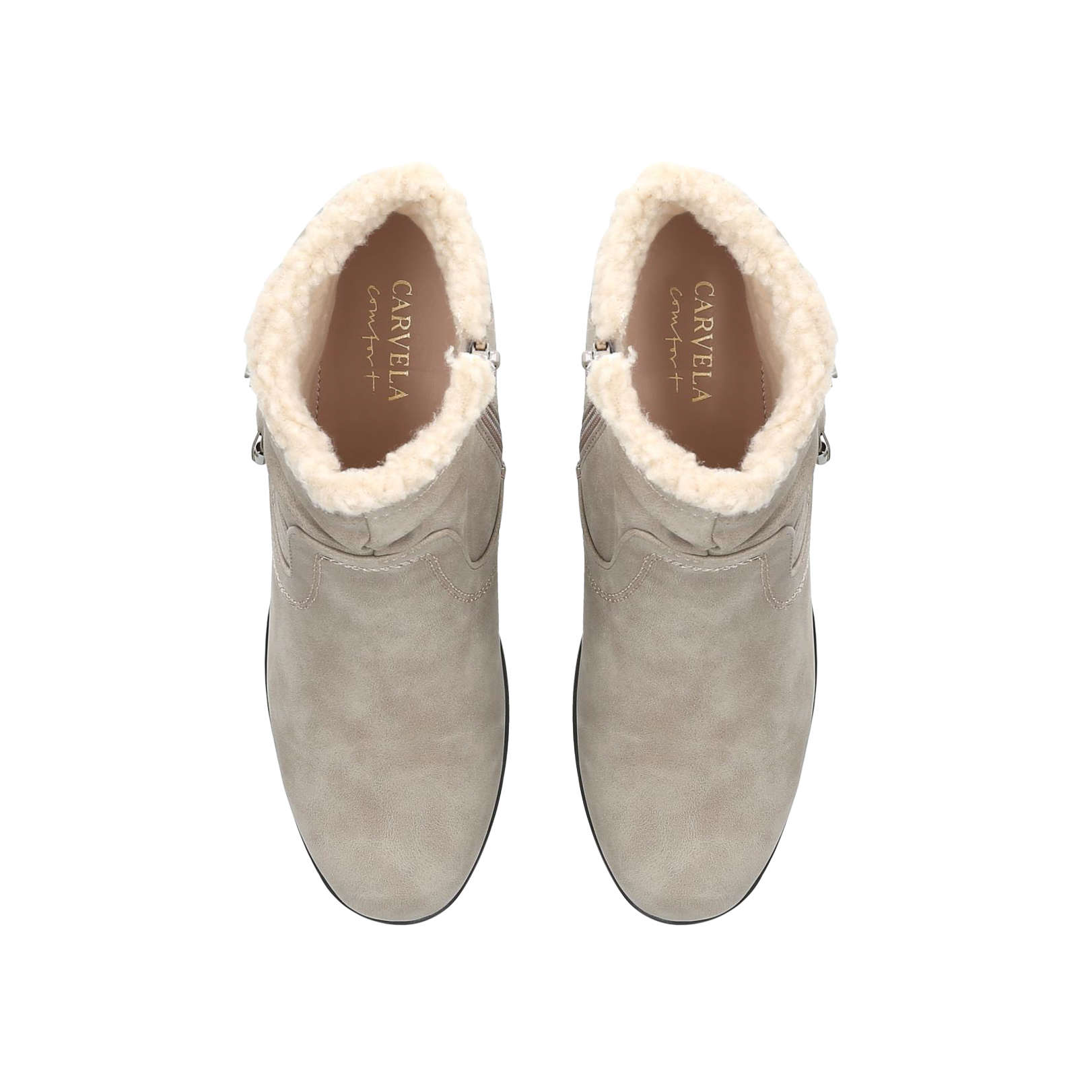 carvela grey ankle boots
