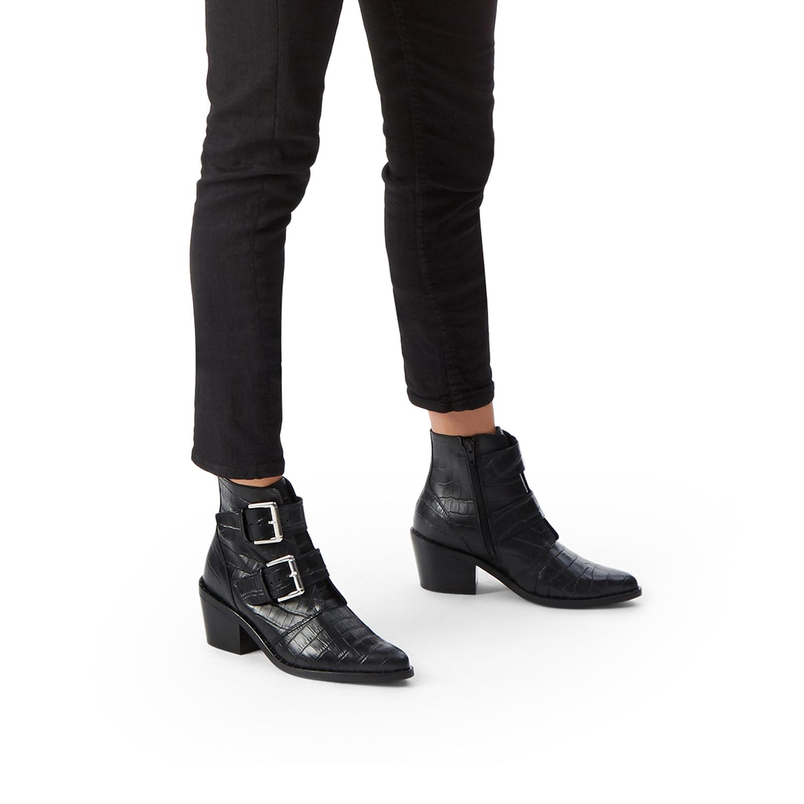 kurt geiger denny black croc