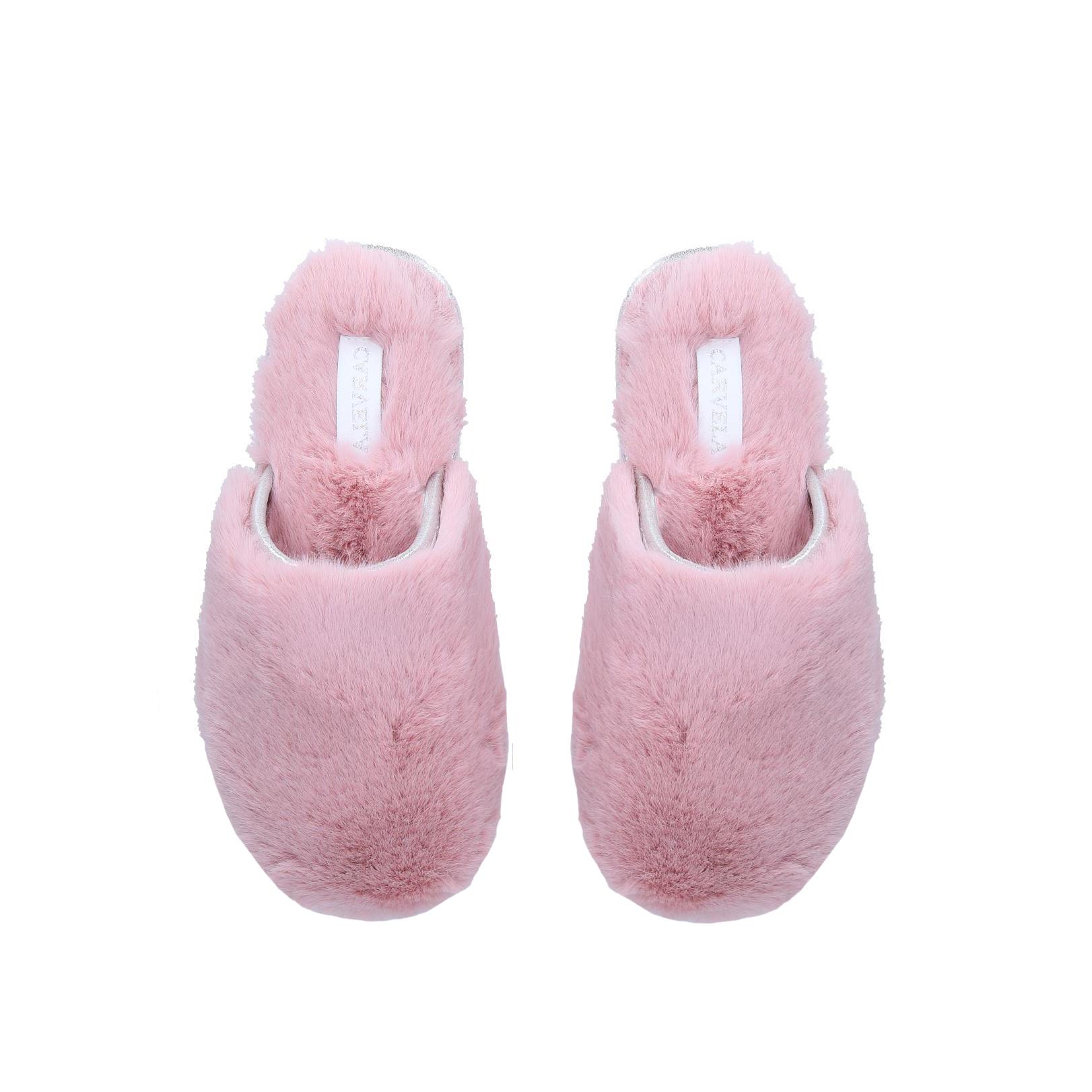 ELLIE MULE SLIPPER Pink Slippers In Gift Box by CARVELA