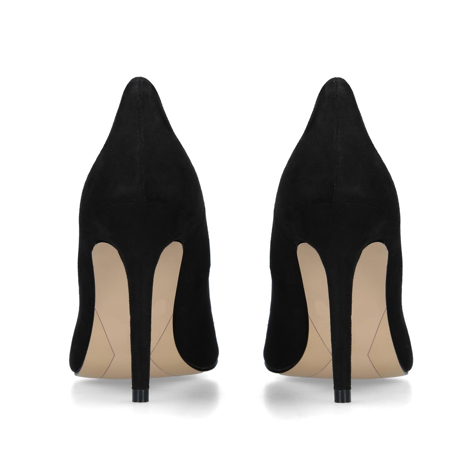 black carvela court shoes