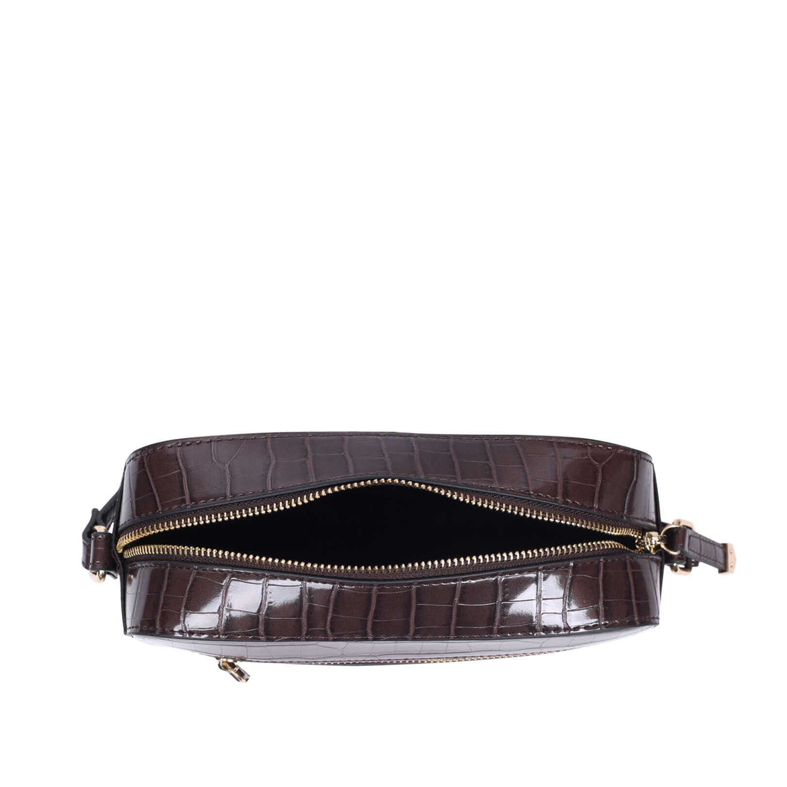 carvela shoulder bag in mock croc