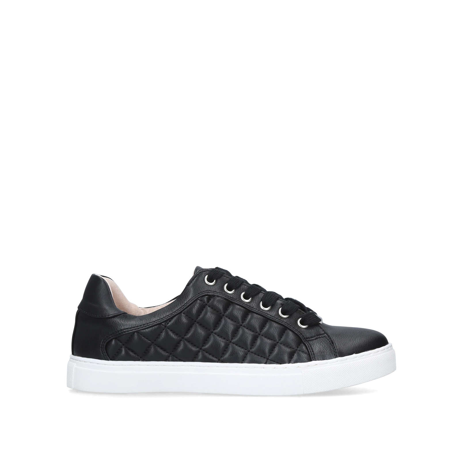 carvela joyful black trainers