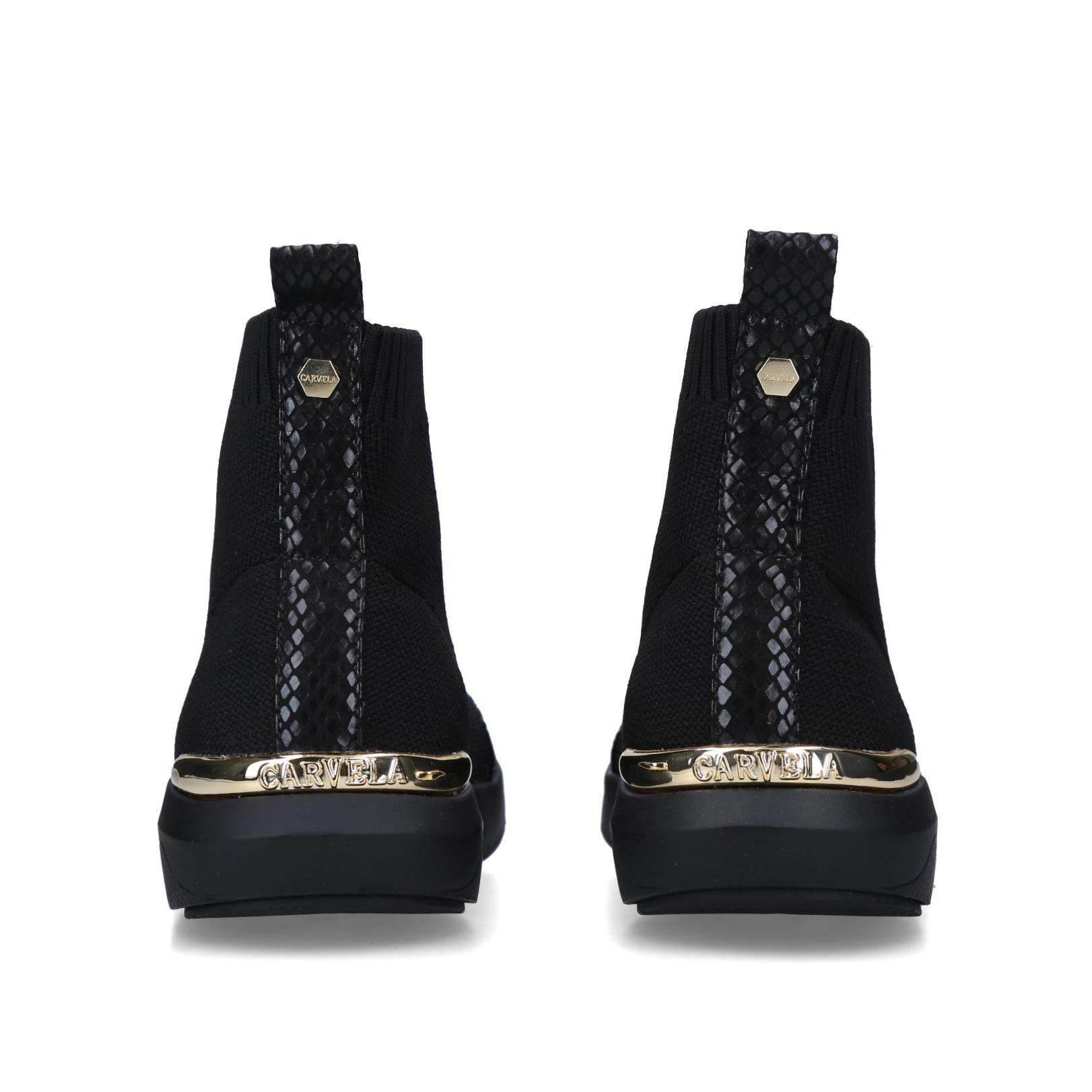 carvela jibberish black combination