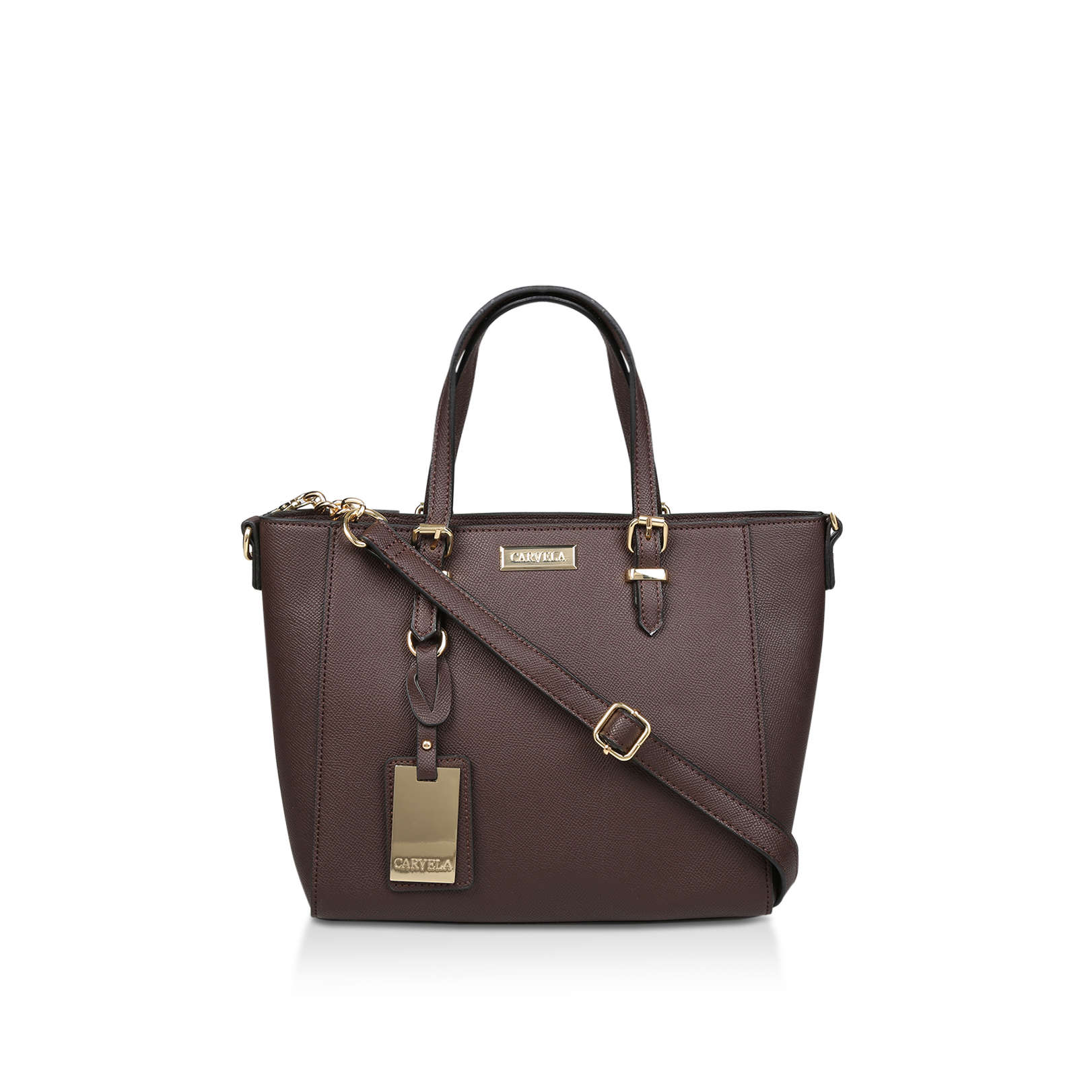 carvela fan winged tote