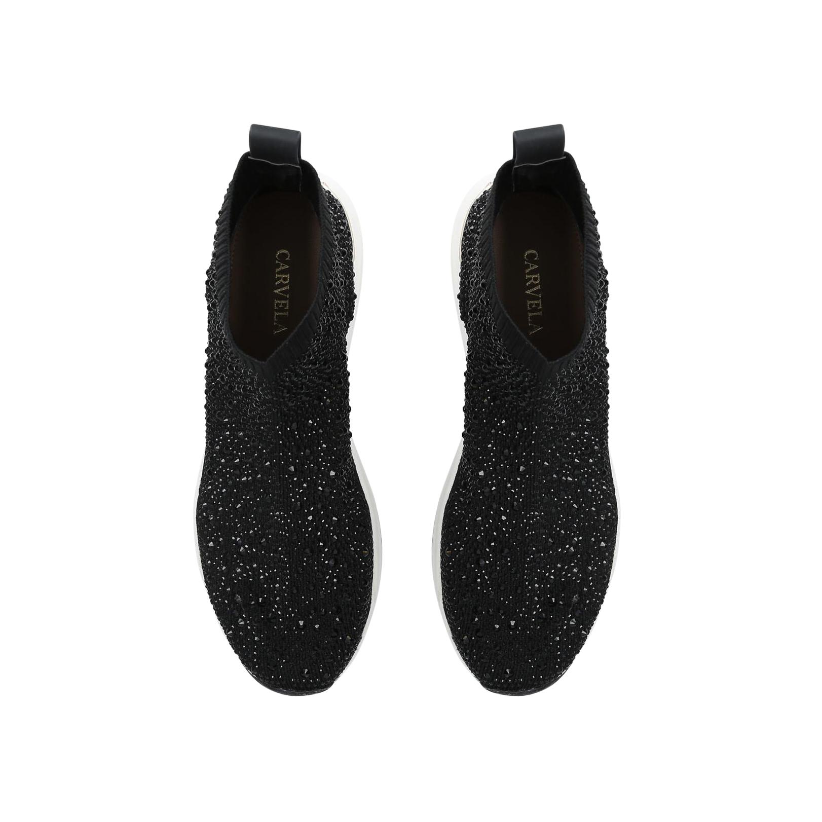 carvela jibberish black combination