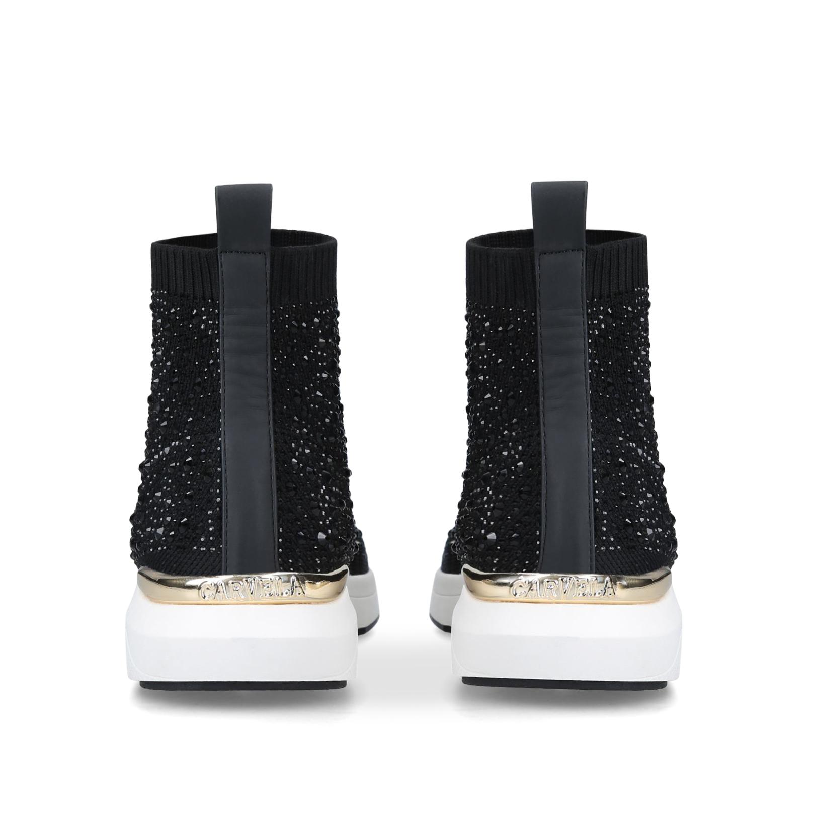 carvela jibberish black combination