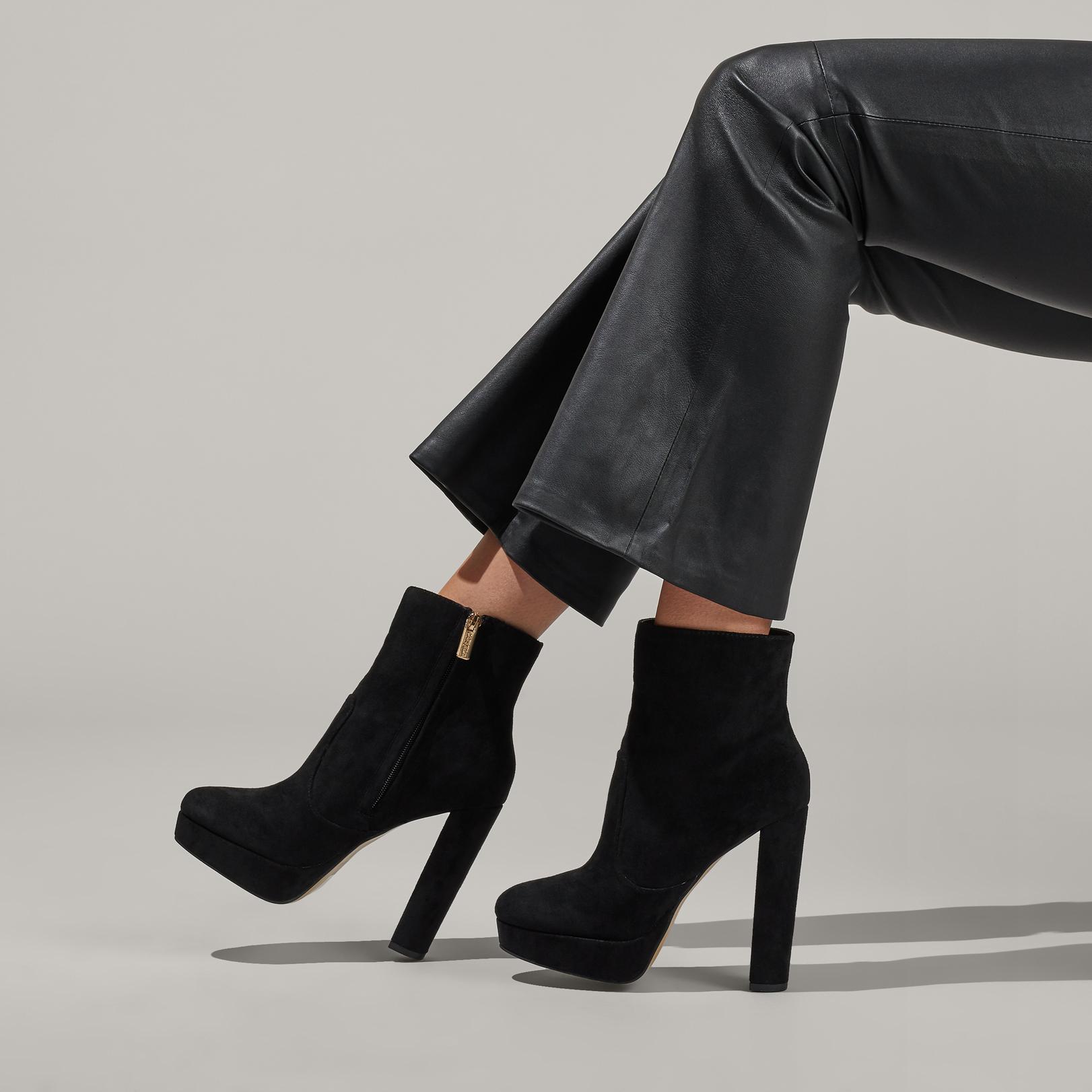 glow pointed toe bootie