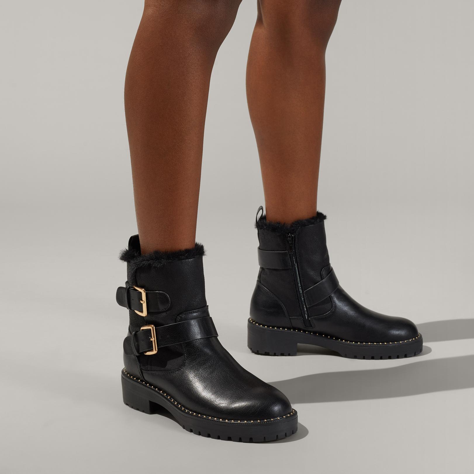 5 inch wedge boots