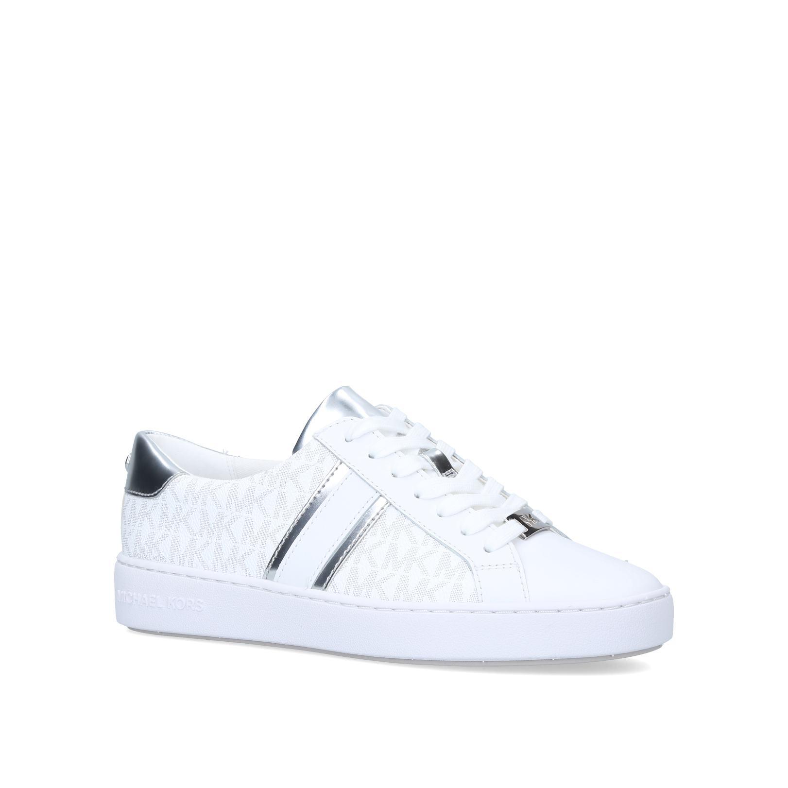 michael kors irving stripe trainers