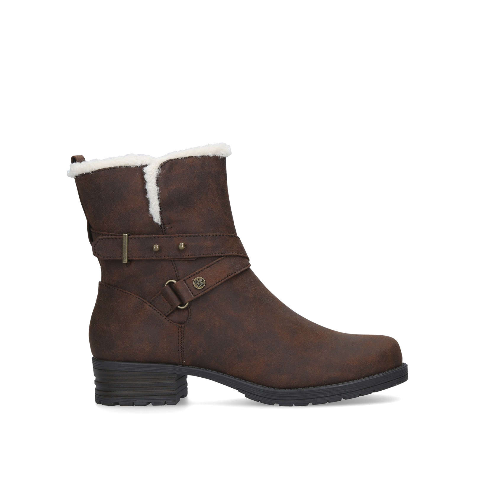 miss kg brown ankle boots