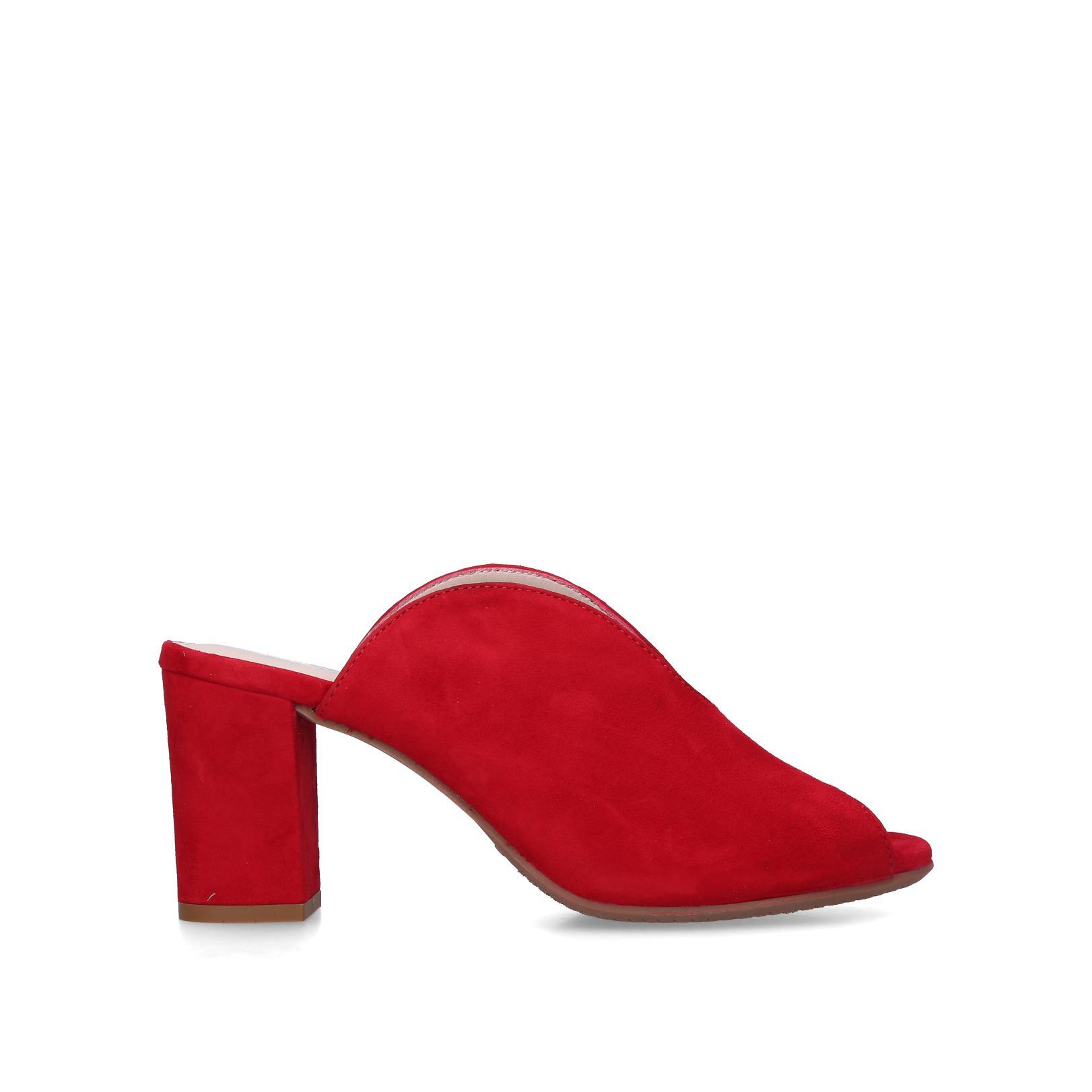 carvela red court shoes