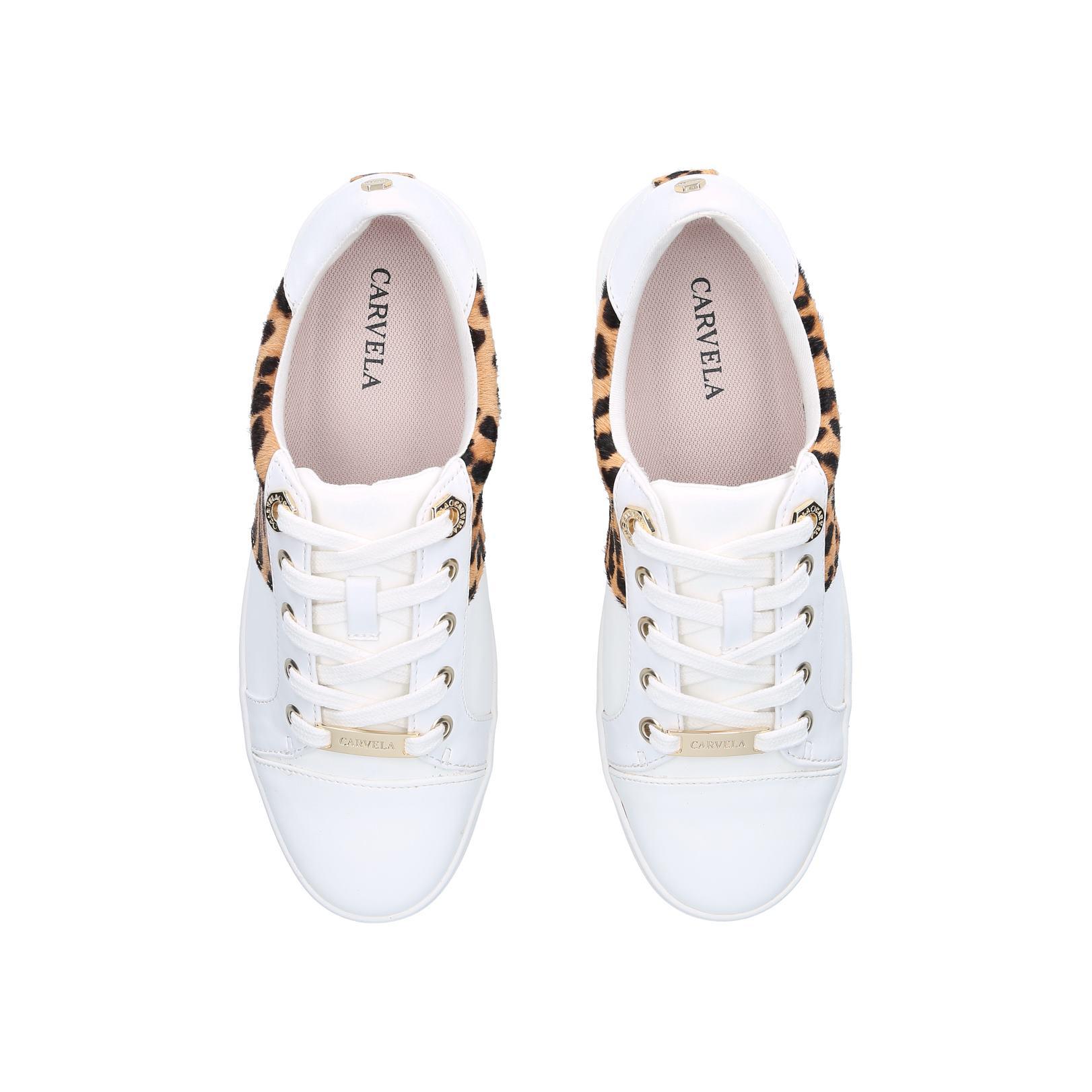 kurt geiger leopard print flats