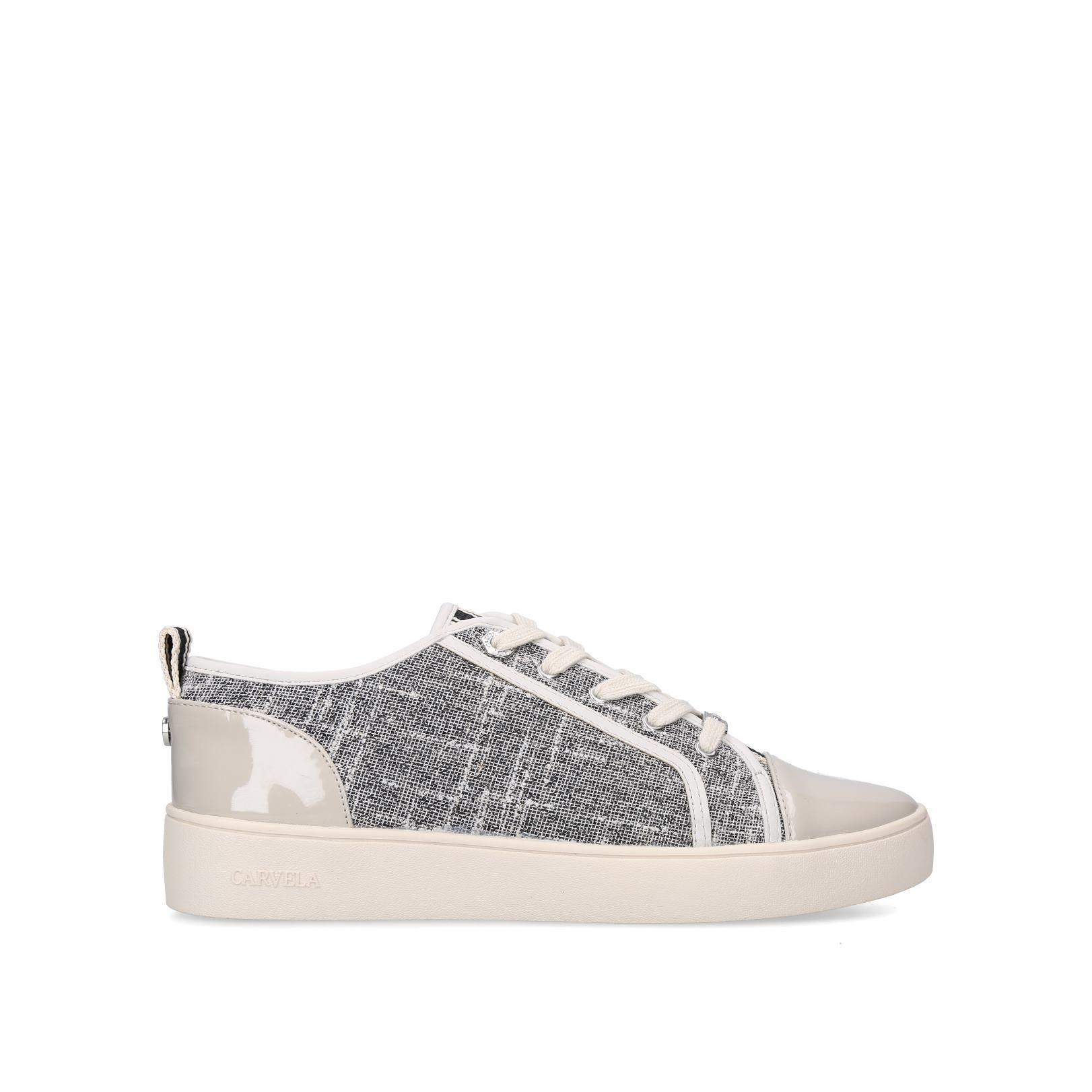 carvela grey trainers