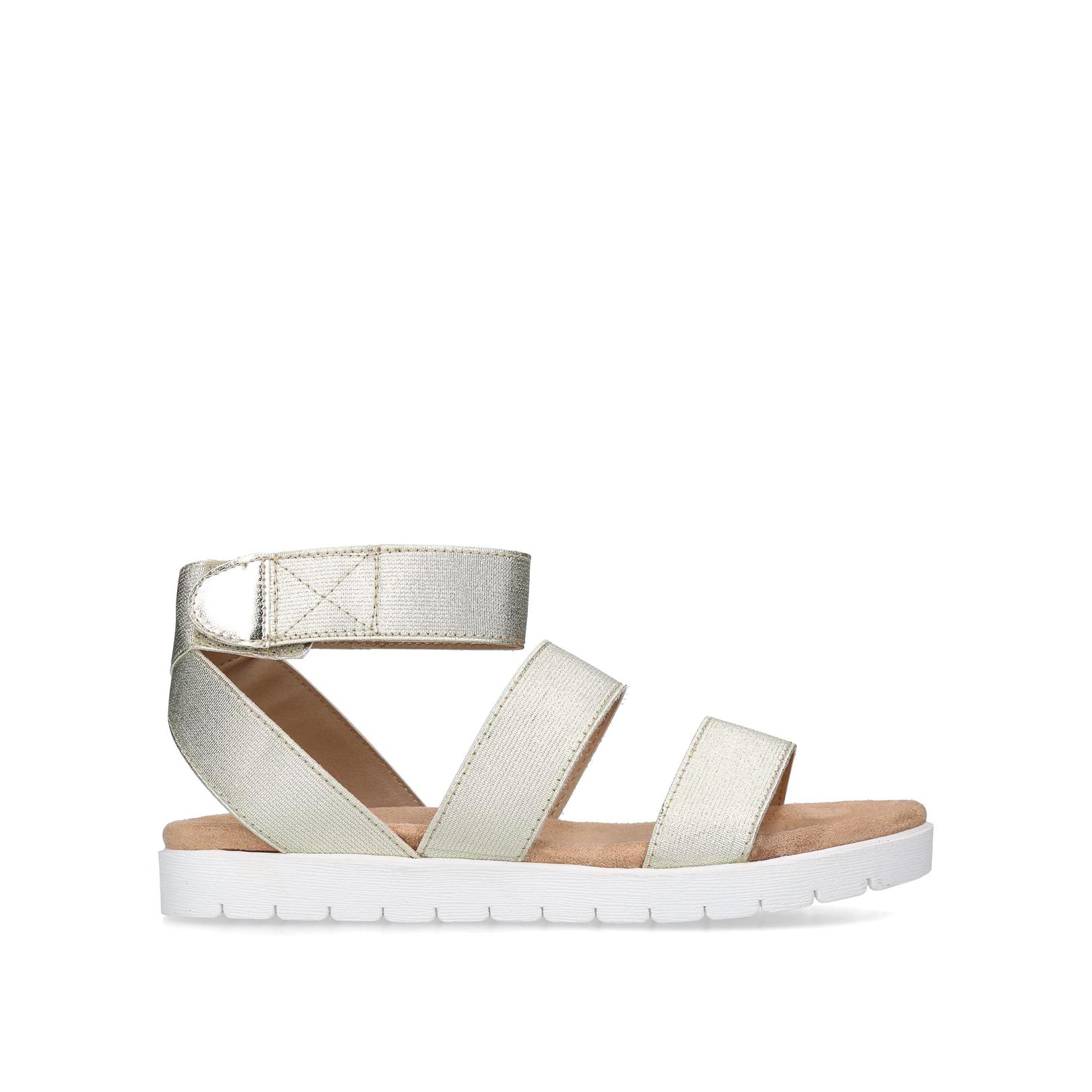 kurt geiger gold sandals