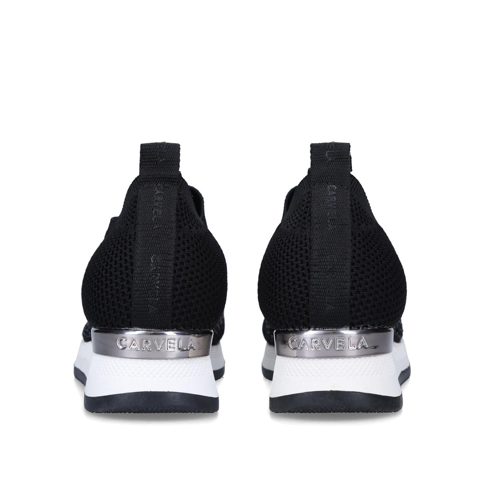 slip on trainers black