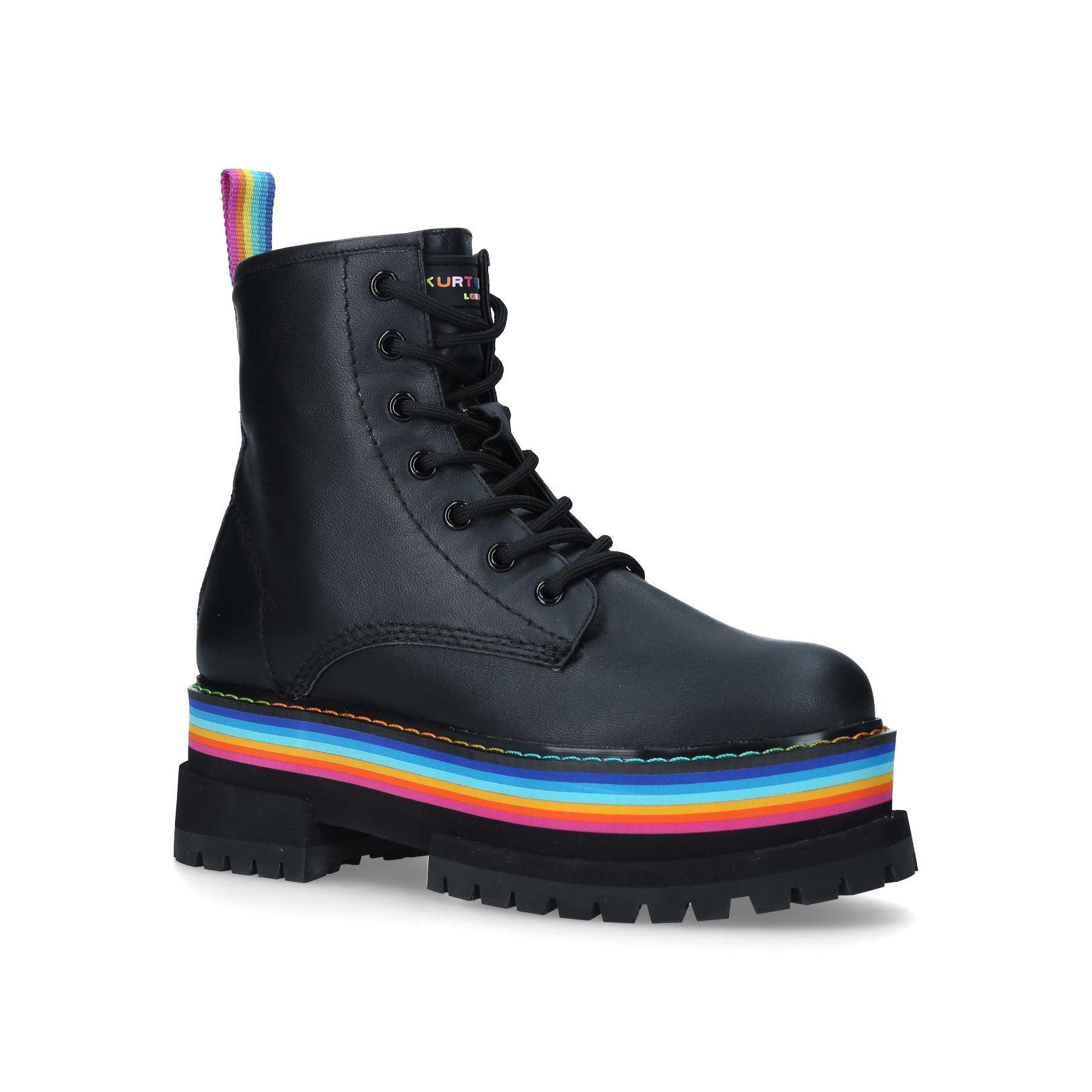 kurt geiger boots rainbow