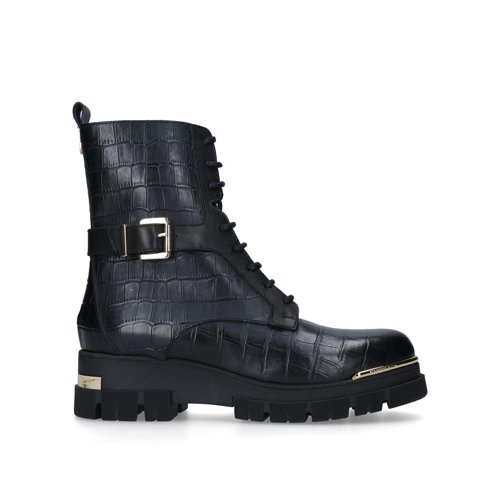 carvela lace up boots