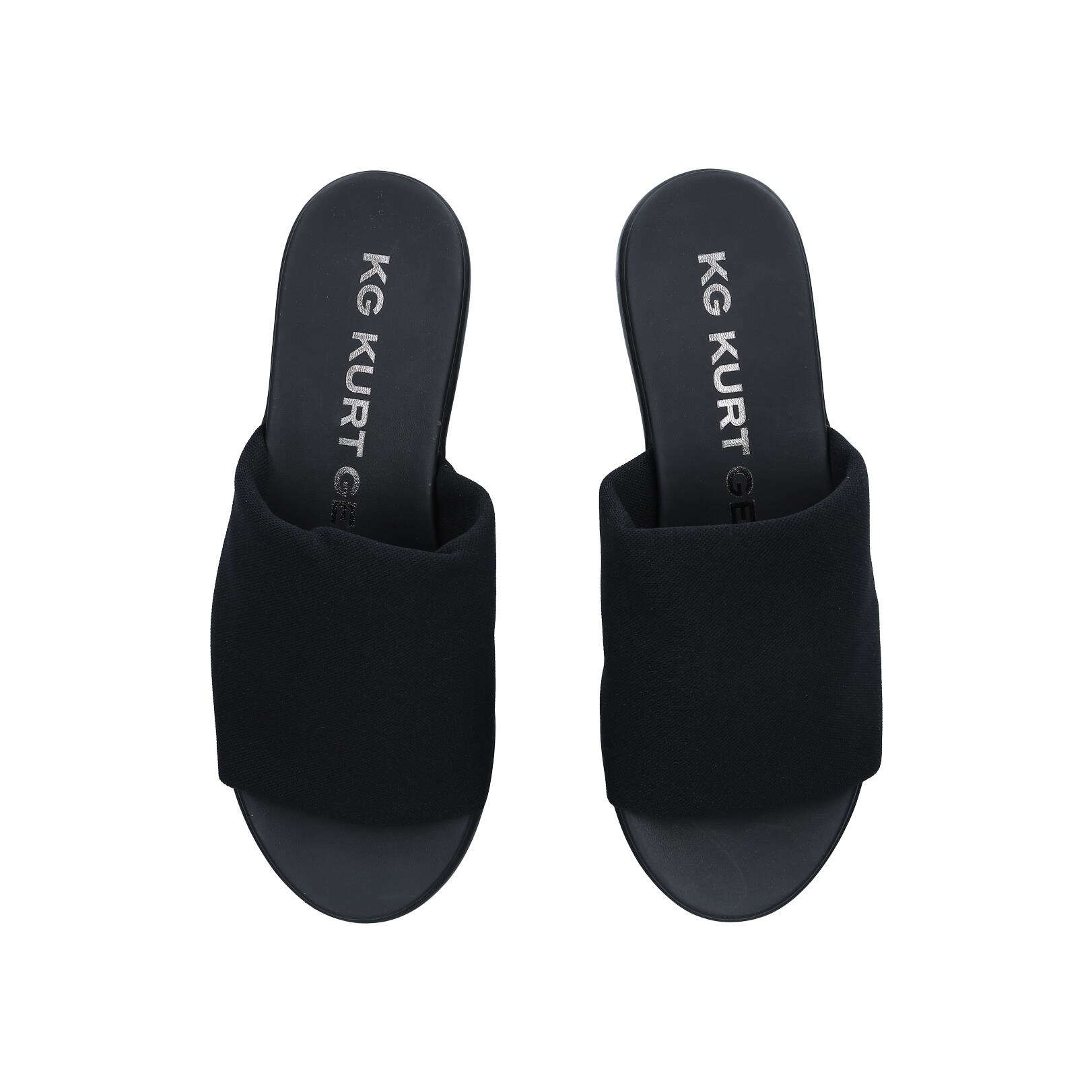 kurt geiger black flip flops