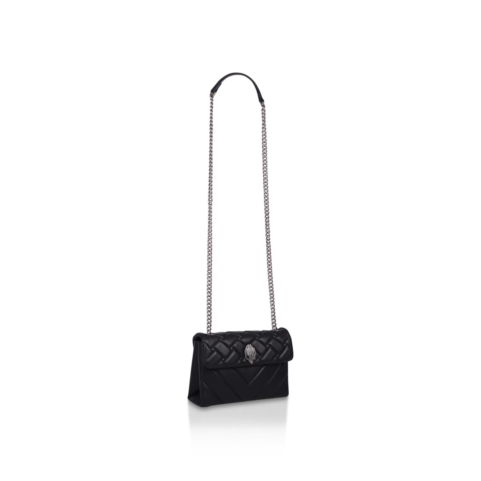 Leather Md Kensington Bag Black Leather Bag By Kurt Geiger London ...