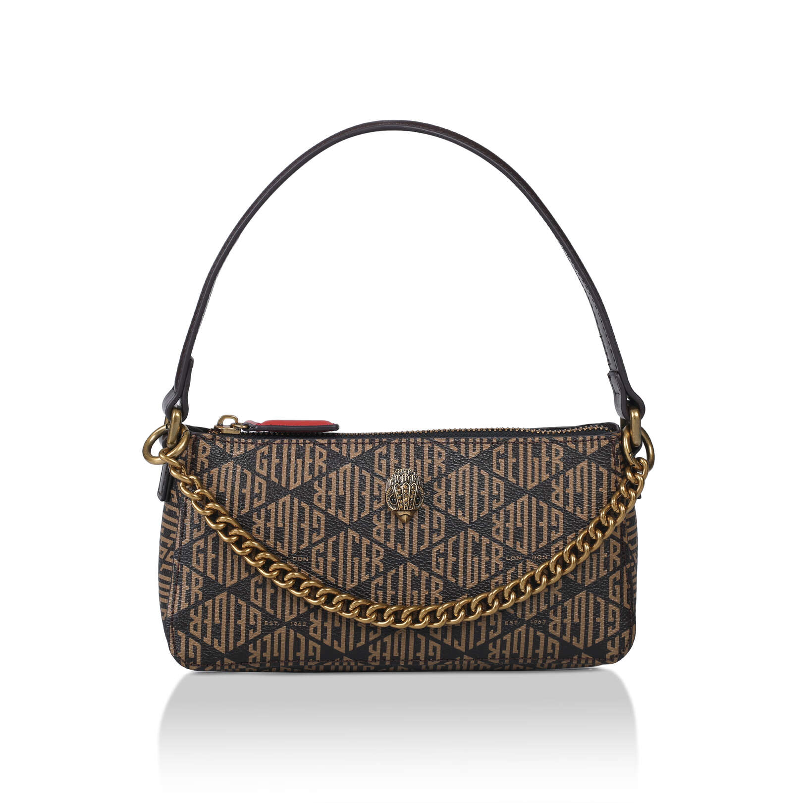 Kurt geiger discount monogram richmond bag