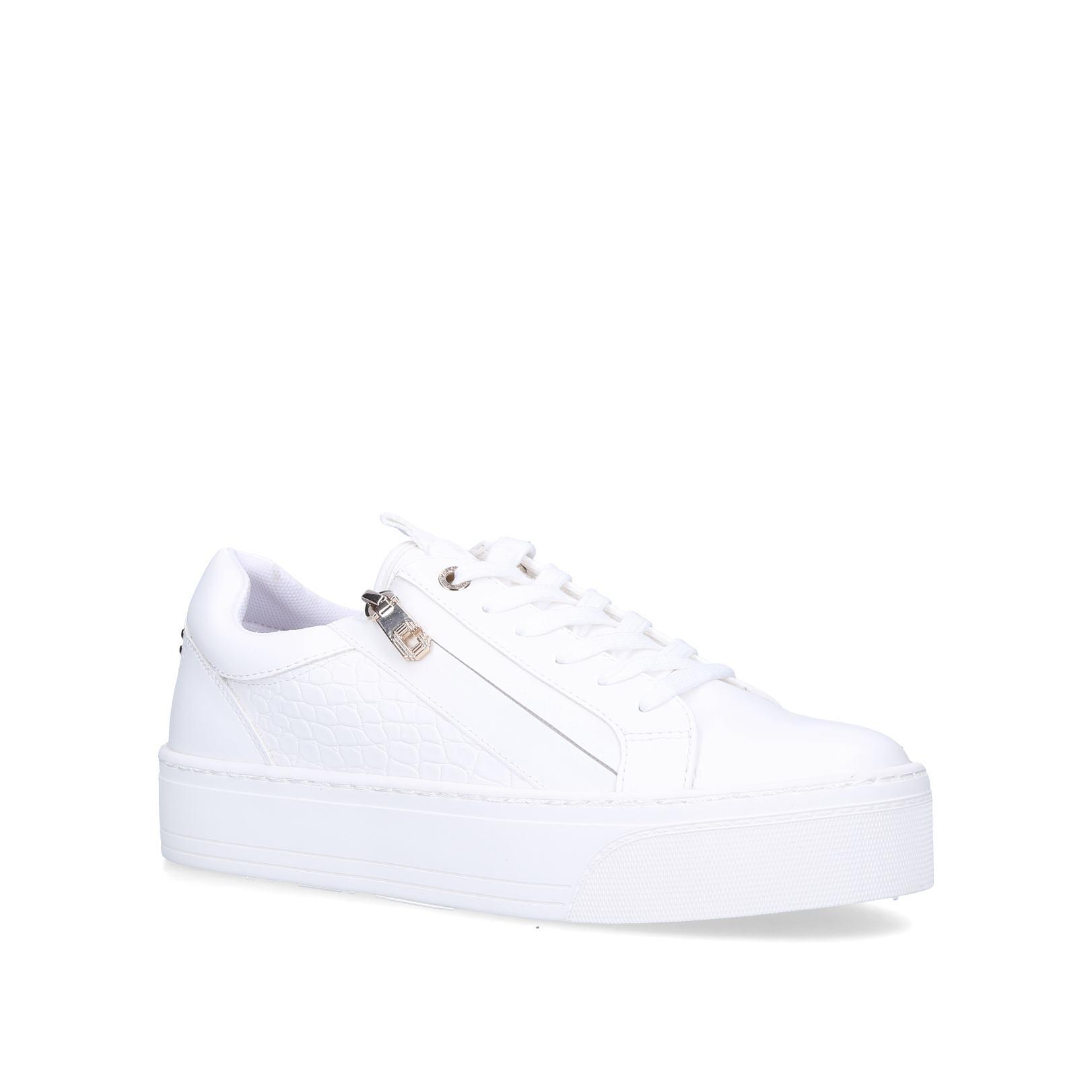 carvela zip trainers