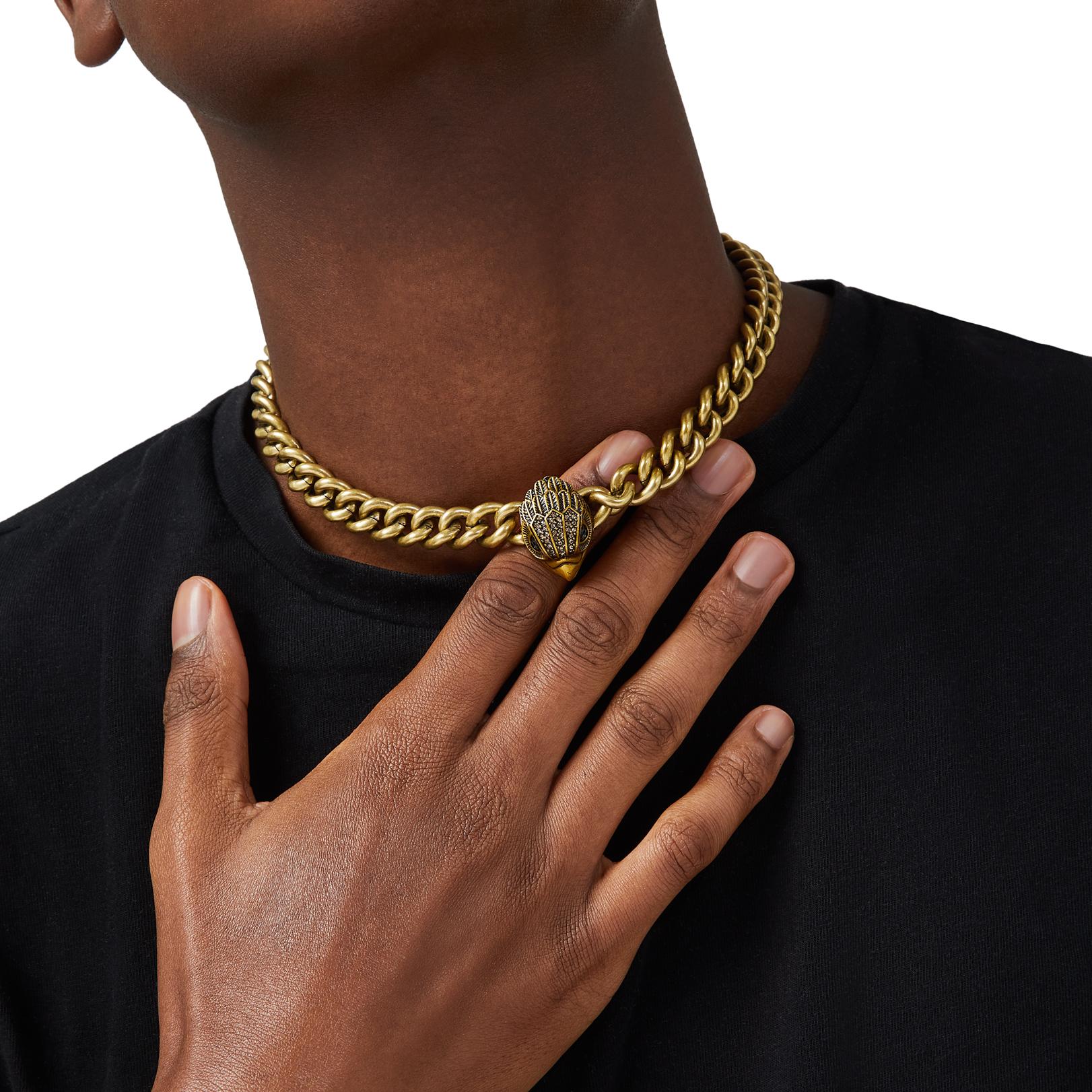 kurt geiger eagle pouch with chain